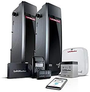 LIFTMASTER 8500W Two-Pack JACKSHAFT Garage Door Opener MYQ Enabled WiFi and Battery Installed ……