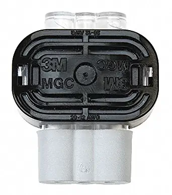 3M 3-Port Moisture Resistant, Run Tap Moisture Guard Connector, PK of 25 - pkg. of 25