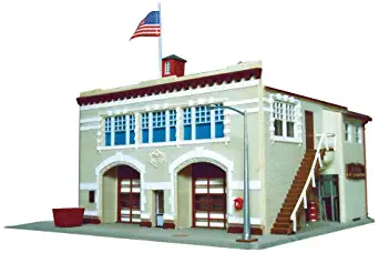 Life-Like TrainsHO Scale Building Kits - Fire House