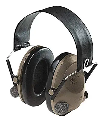 Tactical Headset, Over The Head, Brown