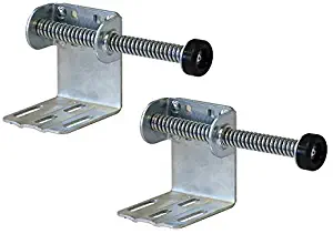 Pair of Garage Door Pusher Spring - 9 Inch for 2" Track with Brackets & Fasteners