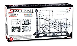 SpaceRail Game 40000mm, Roller Coaster Building Set, Marble Roller Coaster Kit with Steel Balls, Great Educational Toy for Boys and Girls, Level 8