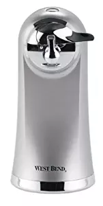 West Bend 77203 Electric Can Opener, Metallic (Discontinued by Manufacturer)