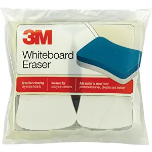 3M Whiteboard Eraser for Whiteboards, 8-Pack