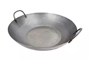 Town Food Service 14 Inch Cantonese Flat Bottom Wok