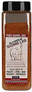 Pork Barrel BBQ All American Seasoning Mix, Dry Rub Perfect for Chicken, Beef, Pork, Fish and More, Gluten Free, Preservative Free and MSG.