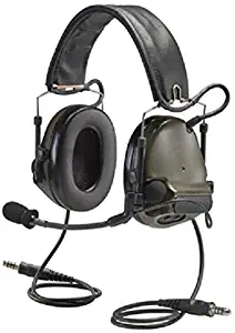 3M PELTOR COMTAC III ACH Tactical Communication Headset MT17H682FB-19 GN, Dual COMM, Headband