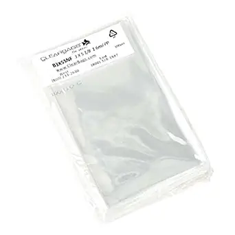 ClearBags 3 x 5 Clear No Flap Poly Bags | Favor Bags for Weddings and Parties | Candy, Cookies, Cake Pops, and More | Safe Storage of Jewelry, Pictures, and More | Food Safe| B3X5SNF (Pack of 100)