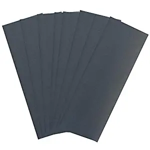 600 Grit Dry Wet Sandpaper Sheets by LotFancy, 9 x 3.6", Silicon Carbide, Pack of 45