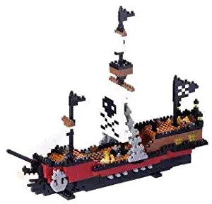Nanoblock Pirate Ship Building Set