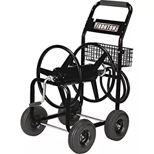 Ironton Garden Hose Reel Cart - Holds 5/8in. x 300ft. Hose