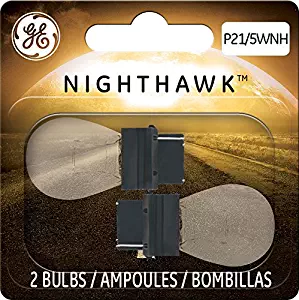 GE Lighting P21/5W NH/BP2 Nighthawk Automotive Replacement Bulbs, 2-Pack