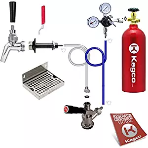 Kegco Premium Door Mount Kegerator Kit with 5 lb. CO2 Tank PSCK-5T