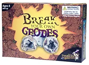 Break Your Own Geodes Kit 12 Whole Geodes