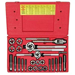 Irwin Industrial Tools 97311 Metric Tap and Hex Die Set, 25-Piece