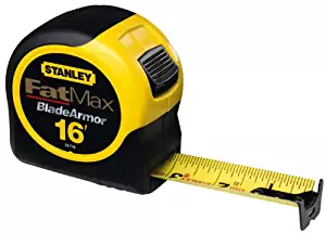 Stanley Tools 33-716 16-Foot-by-1-1/4-Inch FatMax Tape Rule with Blade Armor