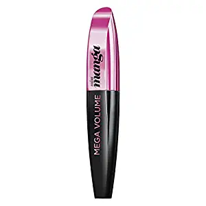 L'Oreal Mega Volume Miss Manga Mascara, No. Black, 0.28 Ounce