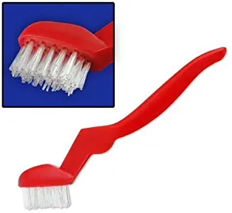 Narrow Grout Cleaning Brush - Extra Stiff Nylon Bristles - Non-Scratch