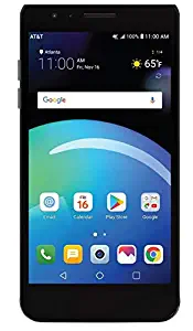 ATT LG Phoenix 4 with 16GB Memory Prepaid Cell Phone - Titan Black