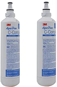 3M Aqua-Pure Under Sink Replacement Water Filter – Model AP Easy Complete (2-(Pack))