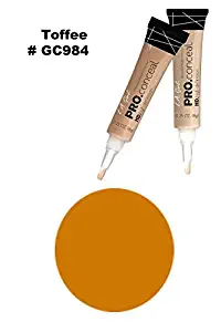 LA Girl Pro High Definition Concealer (1, GC 984 Toffee)