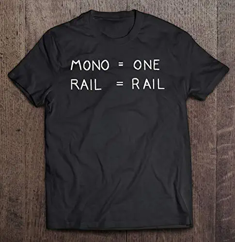 Mono Equal One Rail Equal Rail Unisex T-Shirt, Hoodie, Sweatshirt, Tank Tops, Birthday Gift For Men Women.