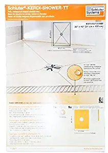 Schluter Kerdi 36-Inch x 48-Inch Center Shower Tray