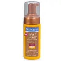 Neutrogena Instant Bronze Sunless Tanner and Bronzer-In-One, Medium, 4 Fluid Ounce (Pack of 2)