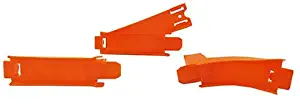 Replacement Parts for Hot Wheels Criss-Cross-Crash Track Set DTN42 - Includes 3 Orange Track Connectors - 1 Each of A, B & C