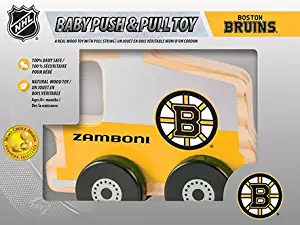 Boston Bruins Wood Push & Pull Toy