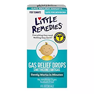 Little Remedies Gas Relief Drops | Berry Flavor | Safe For Newborns | 1 FL OZ