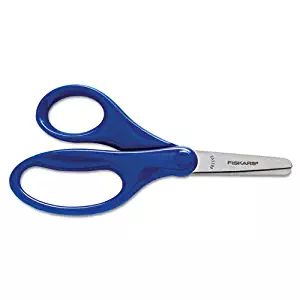 Fiskars Children's Safety Scissors, Blunt, 5 in. Length, 1-3/4 in. Cut