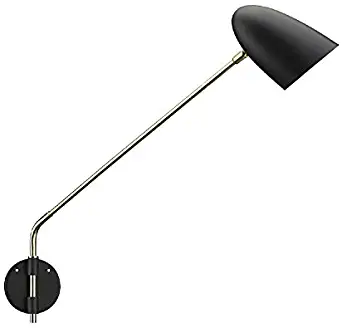 Stilnovo Hans Andersen Home Else Black Wall Sconce