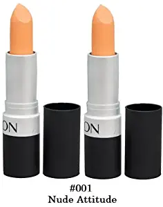 Revlon Matte Lipstick, Nude Attitude #001 (Qty Of 2 as Shownn in Image)