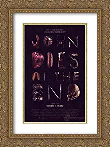 John Dies at The End 18x24 Double Matted Gold Ornate Framed Movie Poster Art Print