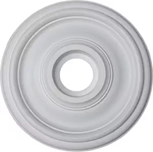 Plano Ceiling Medallion, 18.5" Diameter, Contemporary Style/Paintable Do-It-Yourself Home Decor