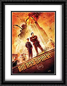 Big Ass Spider! 28x36 Double Matted Large Large Black Ornate Framed Movie Poster Art Print