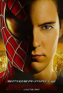 Spiderman 2 Tobey Maguire Regular 27x40 2002 Original US ONE Sheet Movie Poster