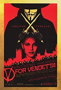 V for Vendetta 27x40 Movie Poster (2006)