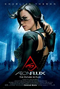 AEON FLUX MOVIE POSTER 2 Sided ORIGINAL 27x40 CHARLIZE THERON