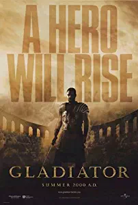 GLADIATOR MOVIE POSTER 2 Sided ORIGINAL Advance 27x40 RUSSELL CROWE