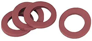 5 pack (50 total washers) - Gilmour 01RW Rubber Hose Washers - Stop Leaking Garden hoses & Faucets