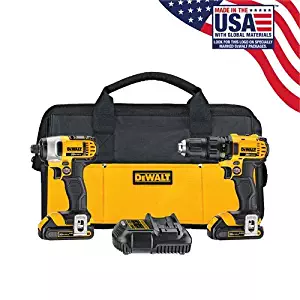 DEWALT 20V MAX Impact Driver and Drill Combo Kit (DCK280C2)