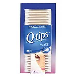 Q-tips Cotton Swabs, Original, 375 Count (Pack of 1)