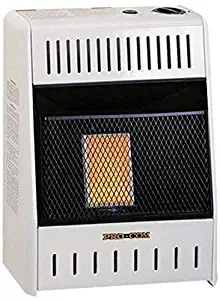 ProCom Heating INC ML060HPA 6,000 BTU Liquid Propane Gas Infrared Wall Heater, White