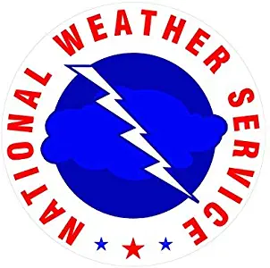 National Weather Service Sticker Die Cut Decal Vinyl Made in USA