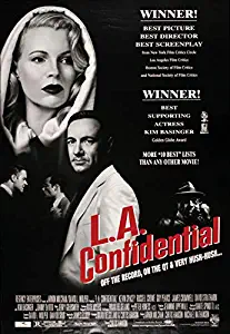 L.A. Confidential Kevin Spacey Movie Poster Prints Wall Art Decor Unframed,32x22 16x12 Inches,Multiple Patterns Available