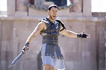 Russell Crowe Gladiator 24X36 Poster iconic holding sword in arena