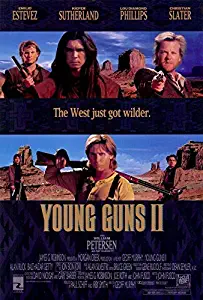MariposaPrints 66466 Young Guns 2 Movie Emilio Estevez Decor Wall 36x24 Poster Print