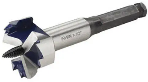 Irwin Industrial Tools 3046008 1-1/2-Inch 3-Cutter Self Feed Drill Bit